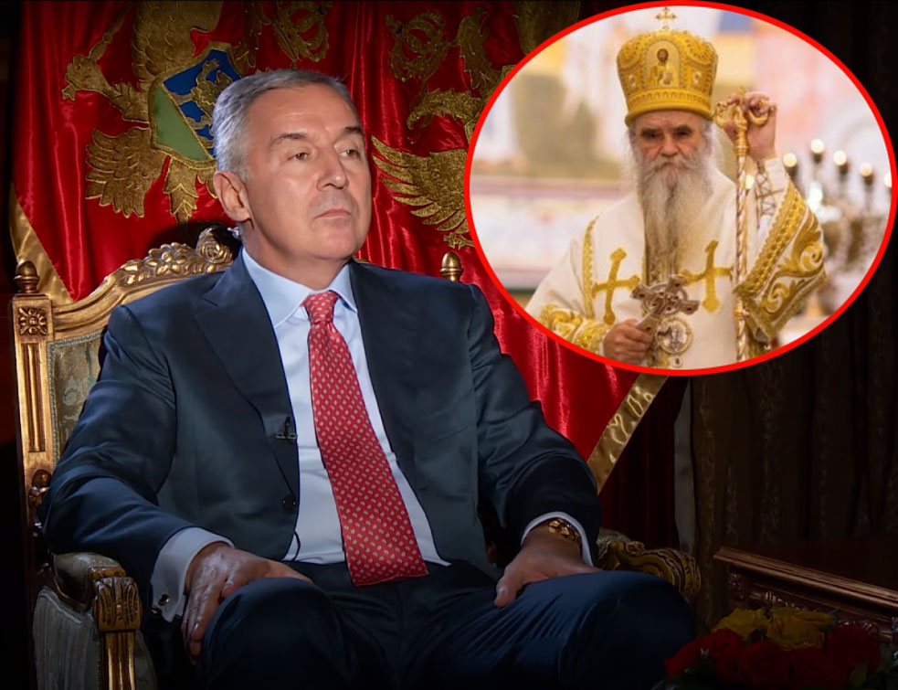 Đukanović propoveda satansku crkvu i hoće Crnu Goru da pretvori u demosku zajednicu