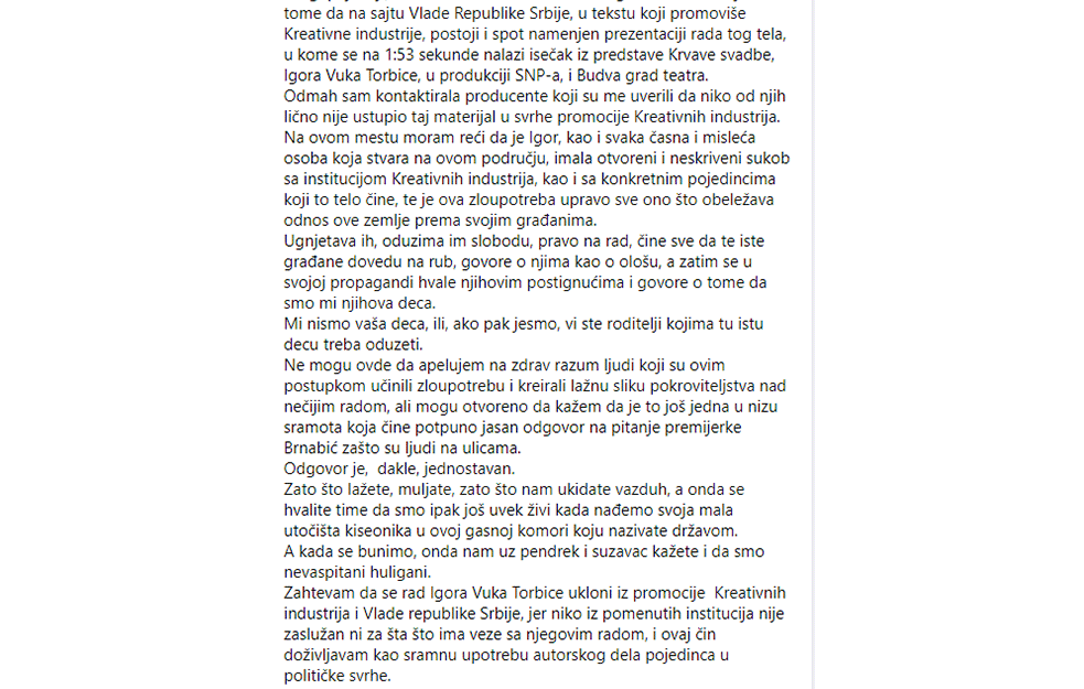 Foto: Facebook/Hana Selimović