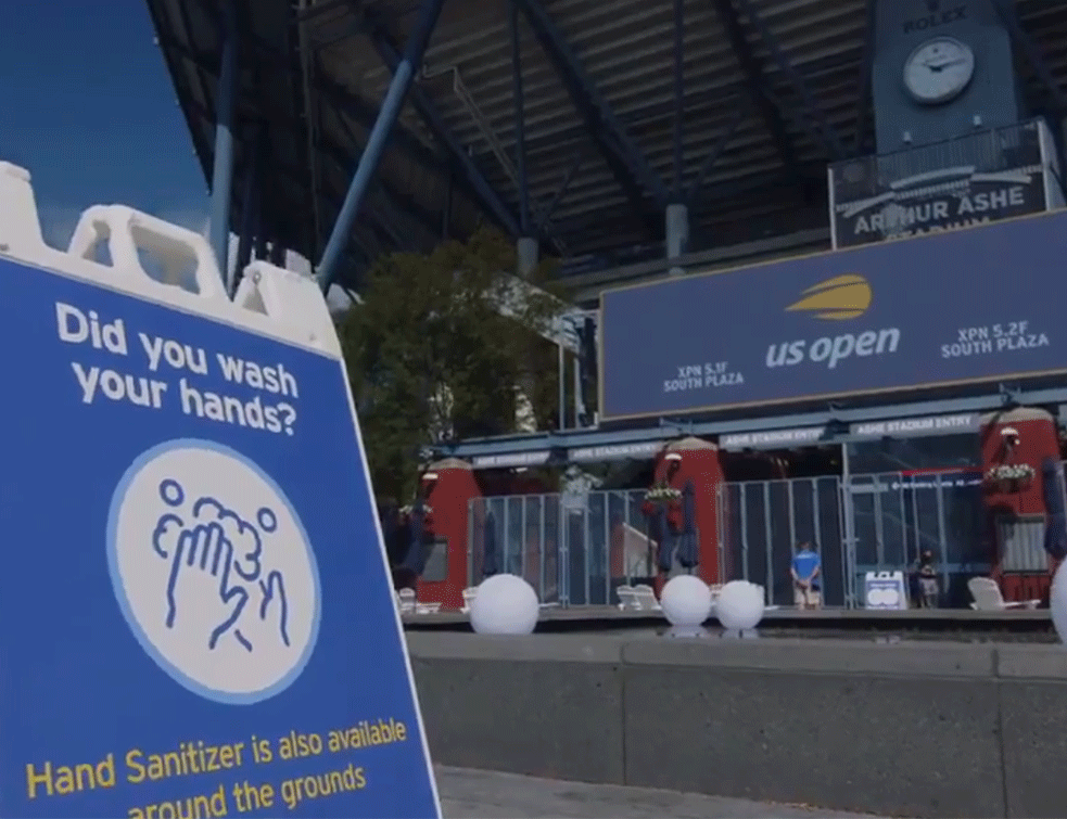 DOBRODOŠLI U NJUJORK!  Pogledajte kako izgleda unutrašnjost balona u kojem se igraju Sinsinati i US Open (VIDEO)