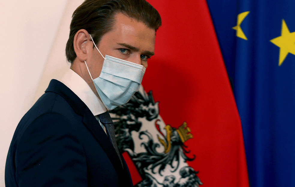<span style='color:red;'><b>AUSTRIJSKI KANCELAR</b></span> SUMNJA NA KORONU: I Kurc mora u izolaciju!