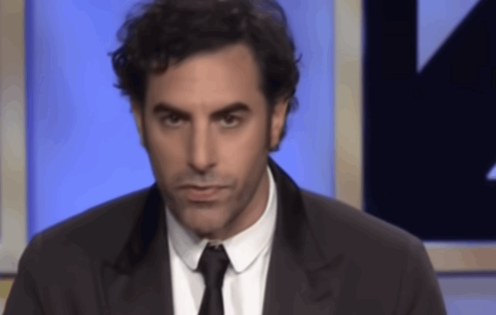 BORAT KAKVOG NE ZNATE! Komičar SAŠA BARON <span style='color:red;'><b>KOEN</b></span> upozorava: SVET JE NA IVICI PROVALIJE, LUDACI I NOBELOVCI SU IZJEDNAČENI! (VIDEO) 