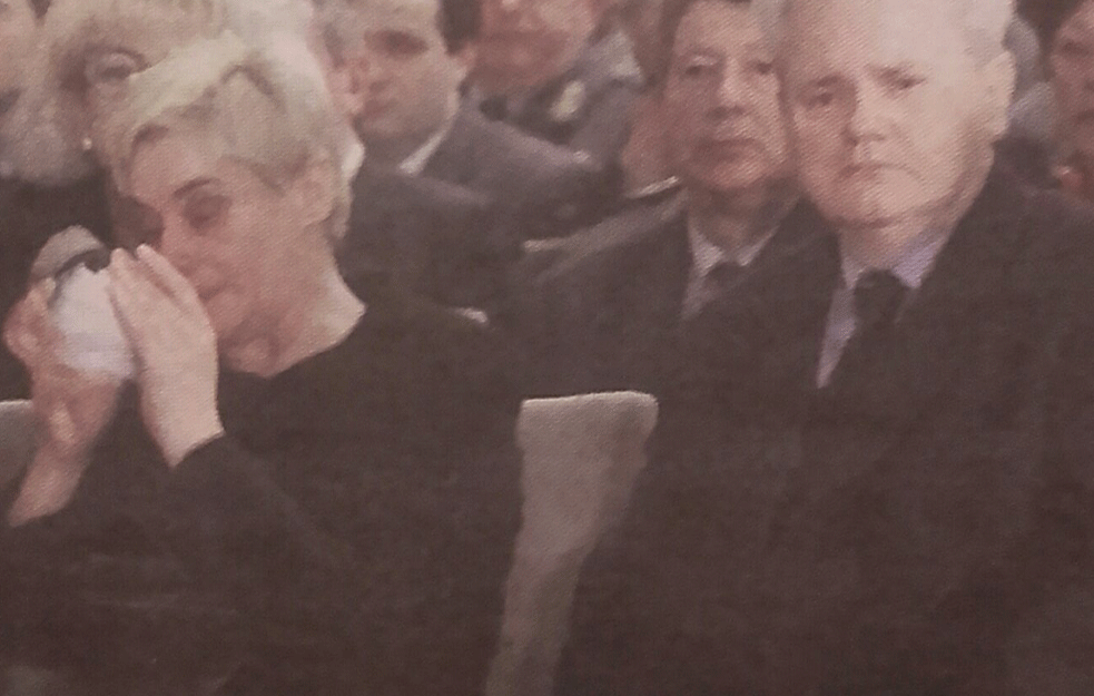 Slavka Bulatović i Slobodan Milošević