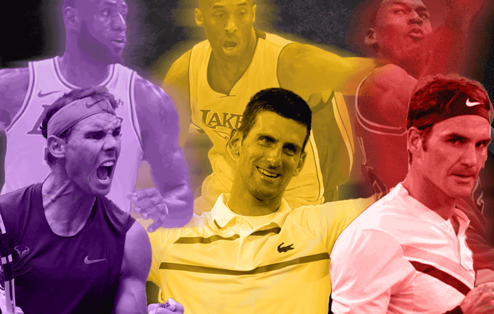 KAD BI TENISKI ASOVI POSTALI KOŠARKAŠI, TO BI IZGLEDALO OVAKO: 'Nadal je kao Lebron, Federer je Majkl Džordan a Đoković Kobi Brajant'

