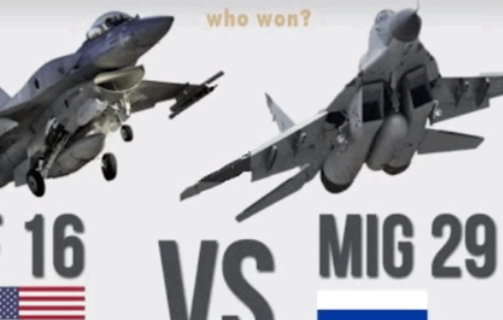 Srbija dobija još ČETIRI <span style='color:red;'><b>MIG 29</b></span> koji često porede sa F 16, ali EVO KOJI JE OD ove dve aždaje IPAK ZA NIJANSU BOLJI! (VIDEO)