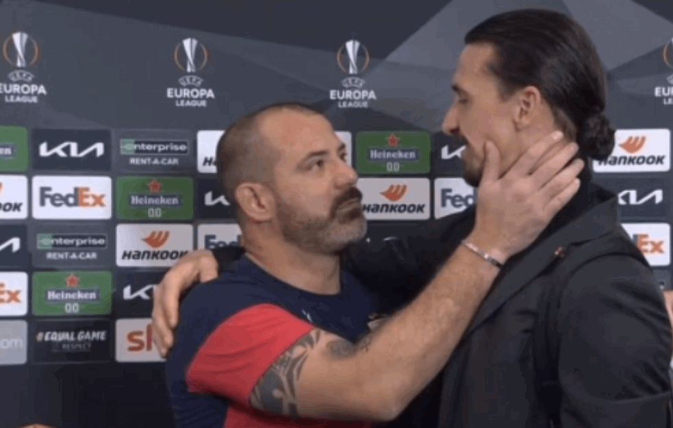 'IBRA JE BRAT': Zlatan Ibrahimović izgrlio Dejana Stankovića, Deki poručio 'On je više od prijatelja' 