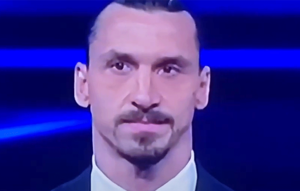 LJUBI TE NADICA! Zlatan Ibrahimović u Sanremu uz čuveni HIT popularne folkerke! (VIDEO)