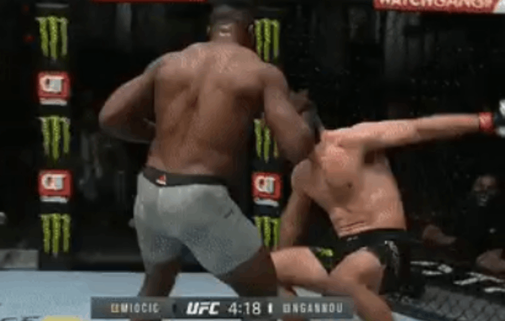 HRVAT POLJUBIO PATOS: <span style='color:red;'><b>UFC</b></span> ima novog šampiona, MIOČIĆ savladan JEDNIM DIREKTOM NGANUA! (VIDEO)  
