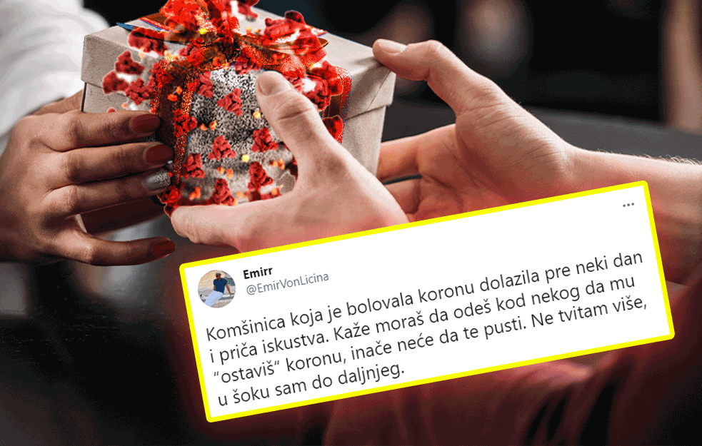 NAJBIZARNIJI SAVET ZA <span style='color:red;'><b>OZDRAVLJENJE</b></span> OD KORONE: 'Odeš i ostaviš je nekome, kako bi ona ostavila tebe'