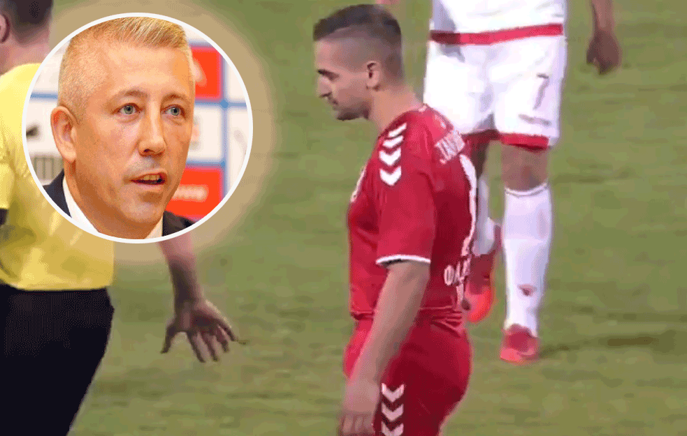 KOKEZA UMUVAO SVOG VOZAČA DA IGRA PROTIV CRVENE ZVEZDE: Stanković ušao pred kraj meča i USPEO da povredio Le Taleka! (VIDEO) 