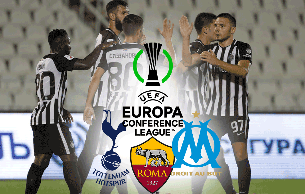 LIGA KONFERENCIJA: Partizan na ivici da izgubi status nosioca u plej-ofu i da se sudari sa velikanima evropskog fudbala!