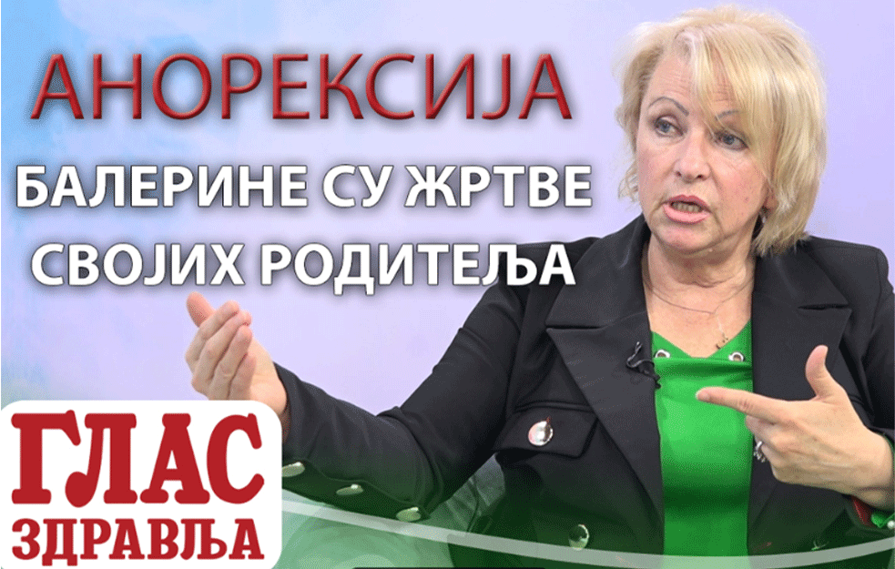NUTRICIONISTA MILKA RAIČEVIĆ O ANOREKSIJI: To je bolest, najveće žrtve su <span style='color:red;'><b>balerine</b></span>! (VIDEO)