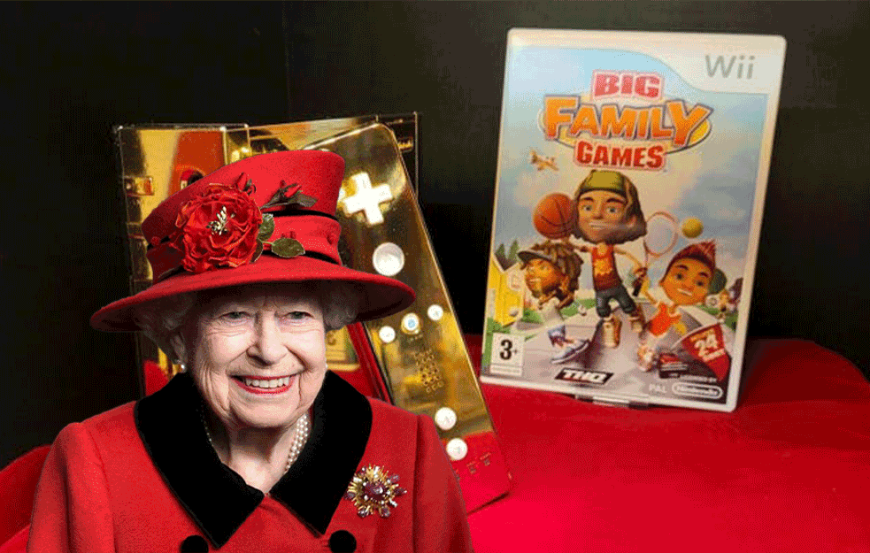 POZLAĆENI NINTENDO DIZAJNIRAN ZA KRALJICU ELIZABETU II: Sada je NA PRODAJU, a njegov sadašnji VLASNIK nekada ga je držao u TAJNOSTI! (VIDEO)  