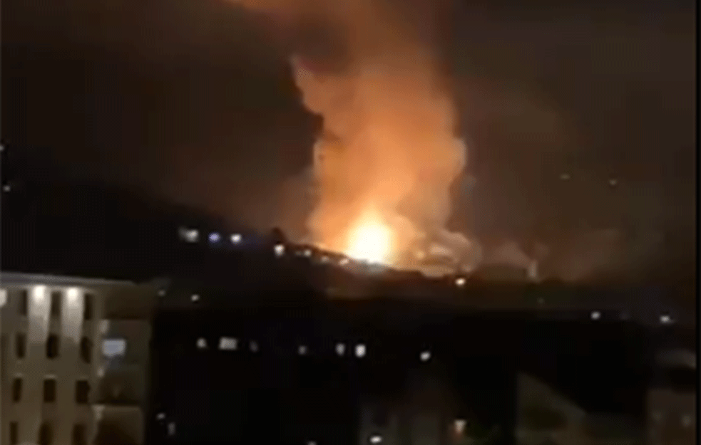 NOĆ UŽASA U ČAČKU! Goreo magacin topovskih granata fabrike SLOBODA, gradom odjekivale JAKE EKSPLOZIJE (FOTO+VIDEO)