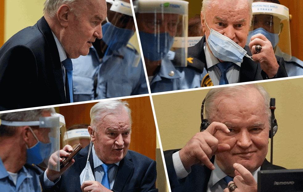 DONETA PRESUDA RATKU MLADIĆU: DOŽIVOTNA <span style='color:red;'><b>KAZNA ZATVORA</b></span> ZA GENERALA! (VIDEO) 