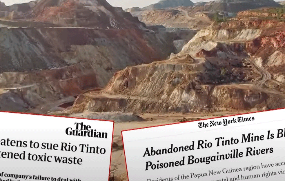 RIO TINTO KRIVI MEDIJE ZBOG BRIGE I STRAHA STANOVNIŠTVA I TVRDI: Nema povećane vrednosti <span style='color:red;'><b>kobalt</b></span>a u podzemnim vodama