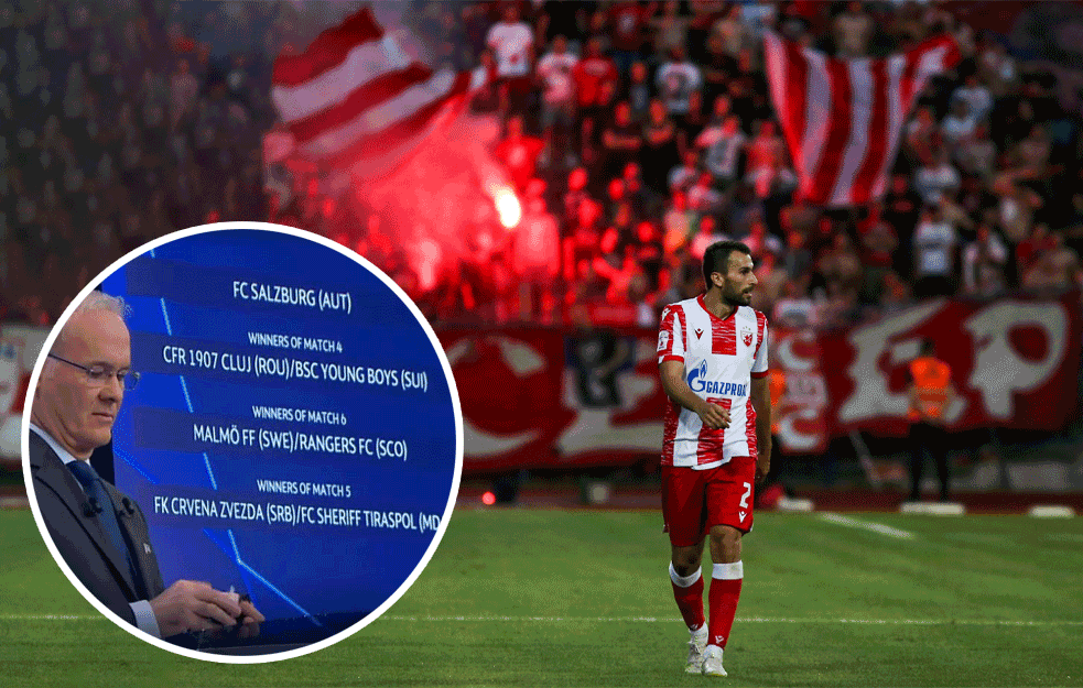 GOREĆE <span style='color:red;'><b>MARAKANA</b></span>, KLJUČAĆE MAKSIMIR! Zvezda na Dinamo u plej-ofu za Ligu šampiona!