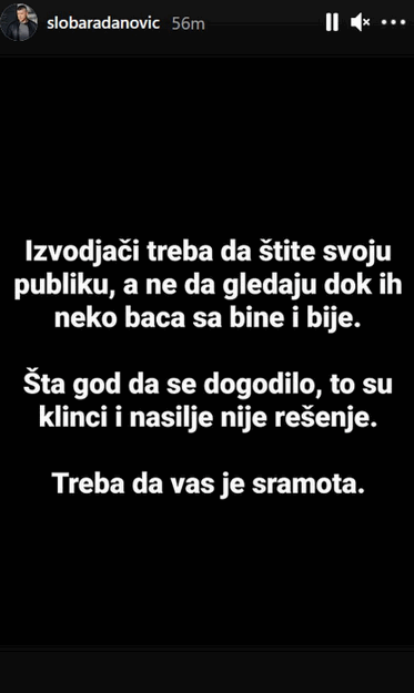 Foto: Instagram/ slobaradanovic