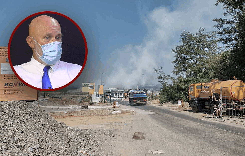 DR BELOJEVIĆ: PROTIV DIMA IZ VINČE POMAŽU JEDINO SPECIJALNE I GAS MASKE