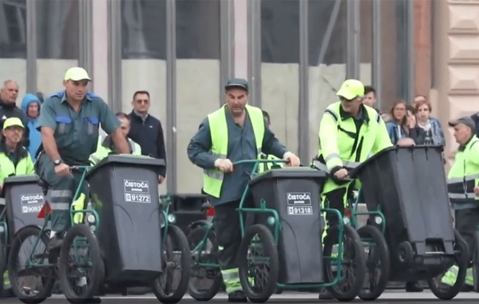 Tradicionalna trka đubretara u Zagrebu izazvala oduševljenje okupljenih (VIDEO)