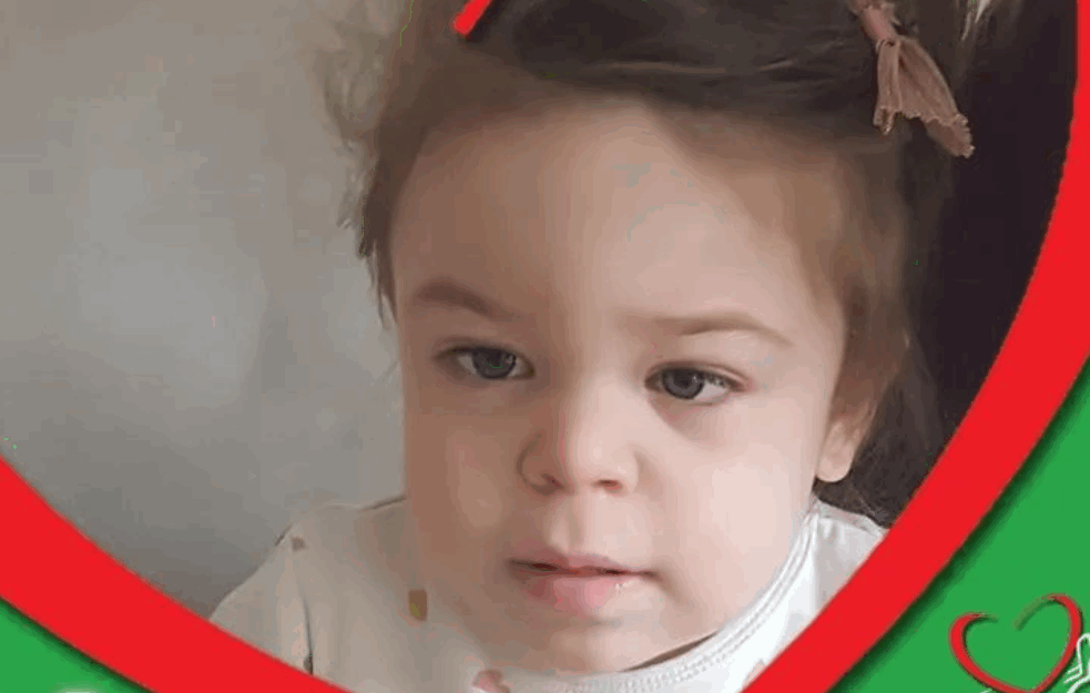 POMOZIMO ELENI (2) koja boluje od retke genetske bolesti koja pogađa jedno od milion dece, HITNO JOJ JE POTREBNO 200.000 EVRA!
