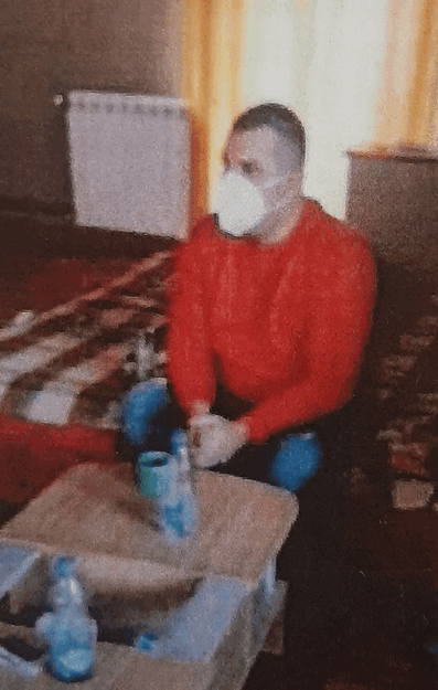 Zdravko Radojević u Ritopeku pre ubistva...Foto: Glas javnosti