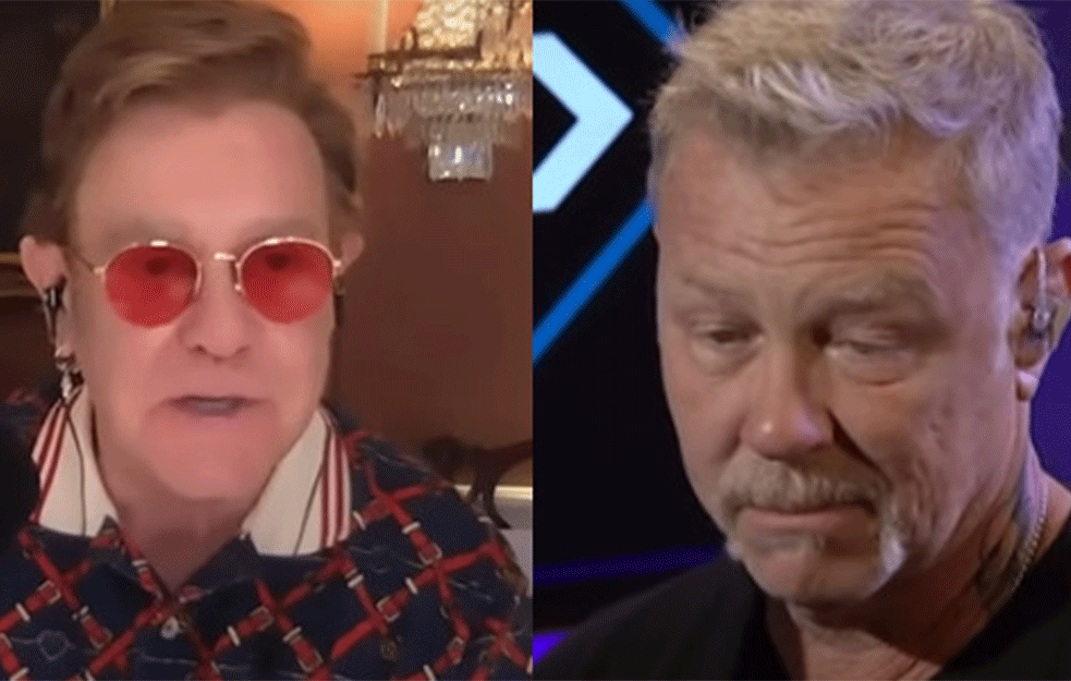 ELTON DŽON rasplakao frontmena METALIKE jednom jedinom rečenicom! (VIDEO)