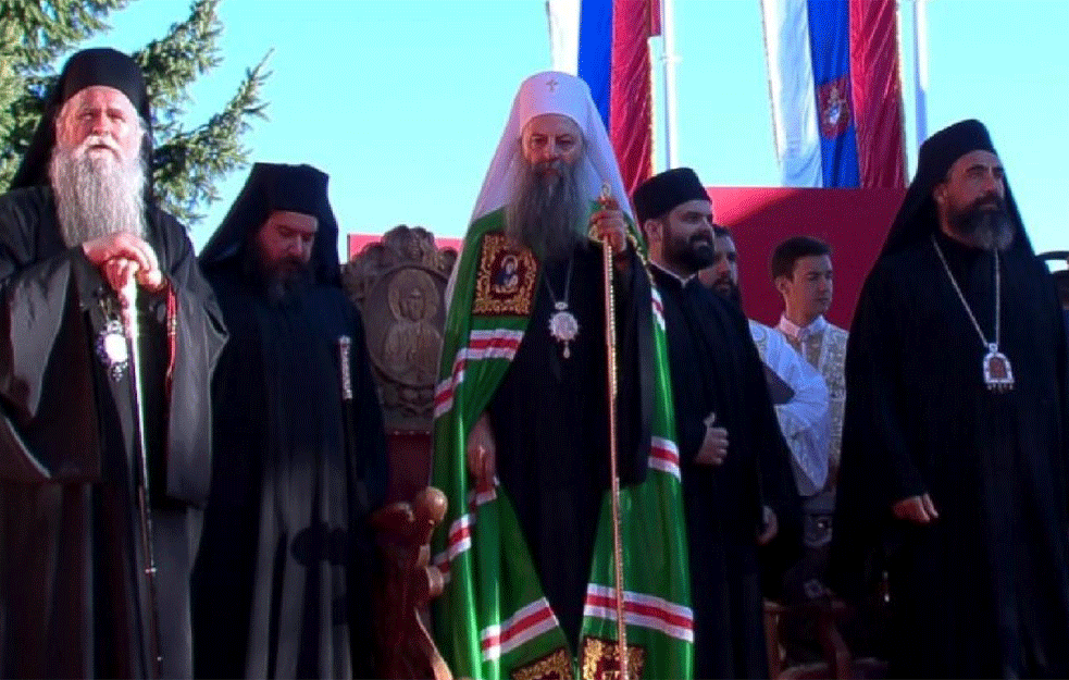 PATRIJARH PORFIRIJE: Neka misli ko šta hoće i neka se deklariše kako hoće, ali ko je Vasojević on pripada srpskom narodu (FOTO+VIDEO)