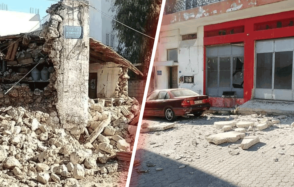 SNAŽAN ZEMLJOTRES U GRČKOJ: Šest stepeni Rihterove skale uzdrmalo KRIT, ima ŽRTAVA! 
