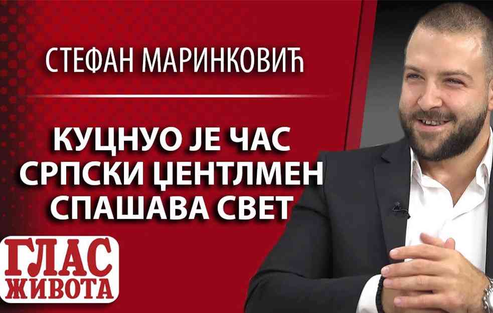 STEFAN MARINKOVIĆ, osnivač kluba džentlmena: Ljubaznost je postala toliko retka da je ljudi smatraju flertom (VIDEO)