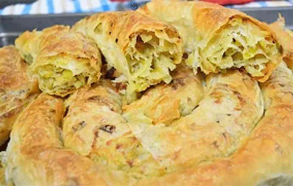 PITA SA PRAZILUKOM! Posle ovog recepta zaboravićete na BUREK! 
