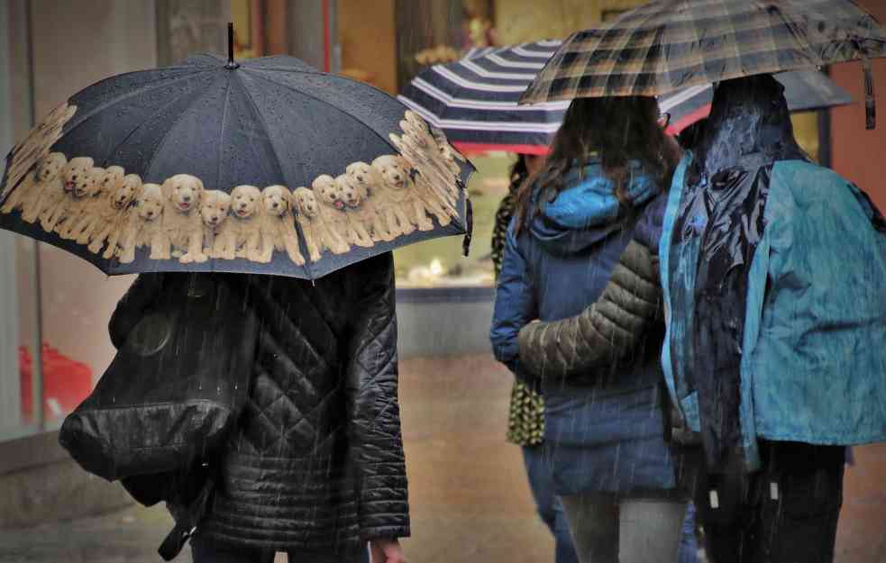 PONEDELJAK HLADAN I KIŠOVIT: Najviša temperatura do 15 stepeni