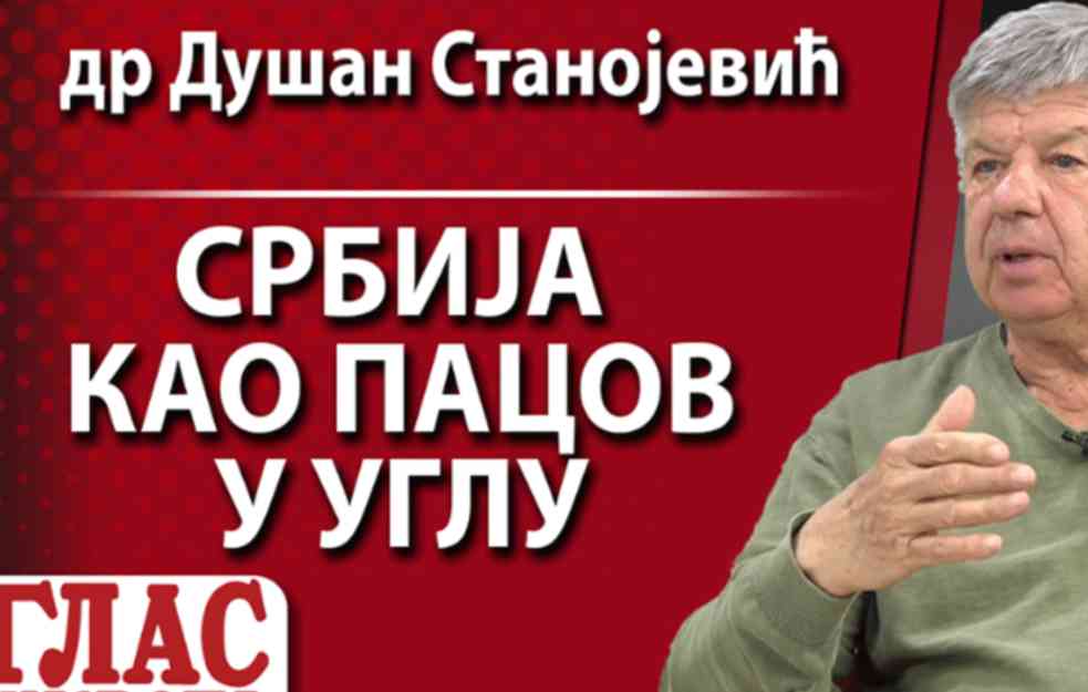 Dr DUŠAN STANOJEVIĆ - doktor za spašavanje života: SRBIJA KAO PACOV U UGLU (VIDEO)