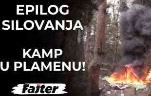 MIGRANT pokušao da SILUJE DEVOJKU kod MALOG POŽAREVCA, kamp BUKNUO U PLAMENU! (VIDEO)