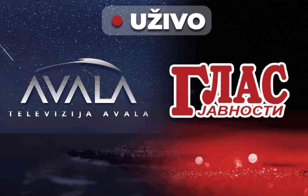 GLAS I TV AVALA RAZBILI SVE REKORDE! Naši PRENOSI UŽIVO najgledaniji na jutjubu, preuzimaju ih mediji sa CELOG BALKANA