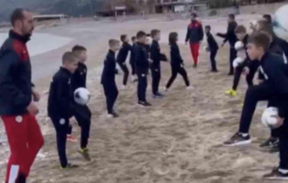 BORJAN OTVORIO KAMP ZA DECU: Budući GOLMANI treniraju u Crnoj Gori