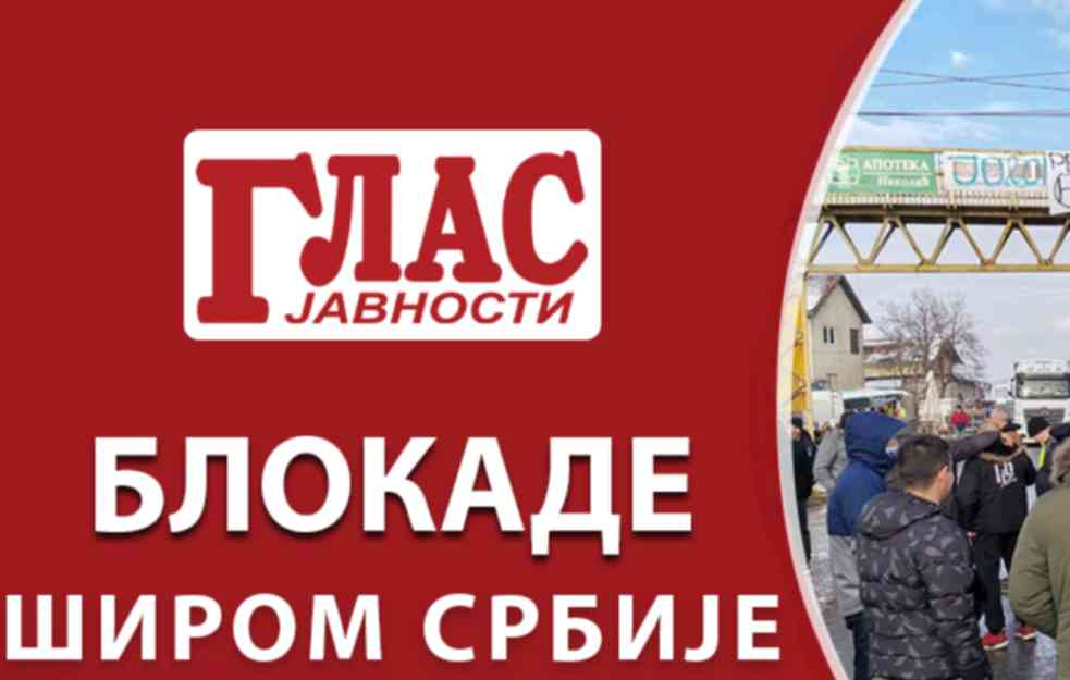 BLOKADE ŠIROM SRBIJE: Granični prelaz van FUNKCIJE, na deonicama POTPUNA OBUSTAVA SAOBRAĆAJA! (VIDEO)