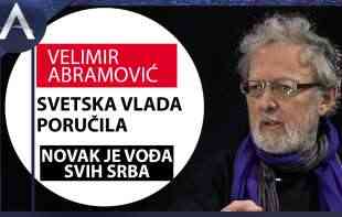 VELIMIR ABRAMOVIČ ZA GLAS: SVETSKA VLADA poručila da je SRPSKI AS vođa SVIH SRBA! (VIDEO)
