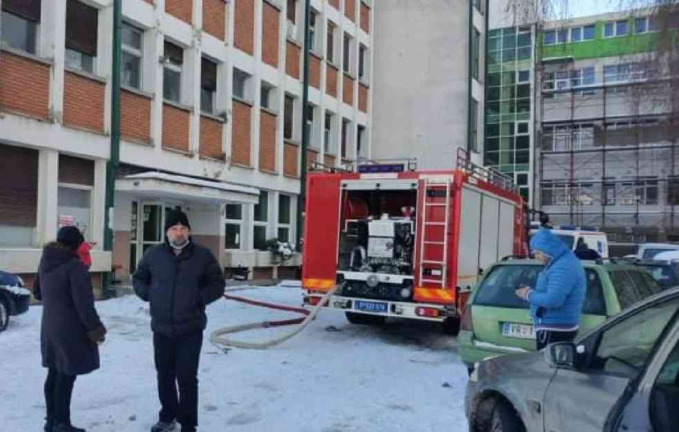 POŽAR U BOLNICI U VRANJU! Vatra izbila na GINEKOLOGIJI, vatrogasci na terenu!
