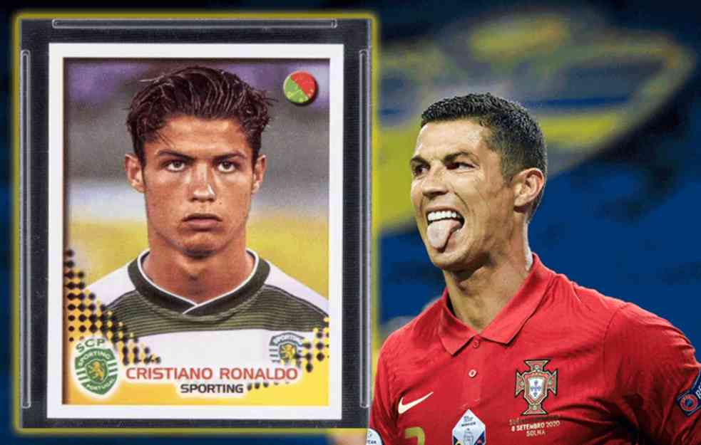 RONALDO I VAN TERENA REKORDER:  Sličica  iz DEBITANTSKE sezone, prodata za VRTOGLAVU SUMU NOVCA!