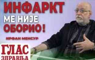 <span style='color:red;'><b>IRFAN MENSUR</b></span>: Infarkt me nije oborio, već devet godina ŽIVIM sa tri bajpasa (VIDEO)