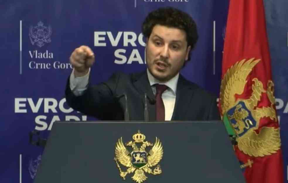 OBRAČUN U CRNOJ GORI: Dritan Abazović smenio Milivoja Katnića - sazvao vanrednu konferenciju za medije (VIDEO)