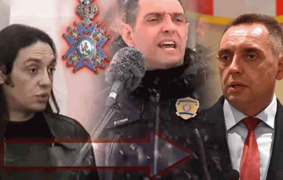 MINISTAR OD BEDŽEVA DO SVETE TETKE I ORDENJA! SRAMOTA! I on dobio najveće crkveno odlikovanje: Vulin neće da se krsti, a okitio se Svetim Savom (VIDEO)