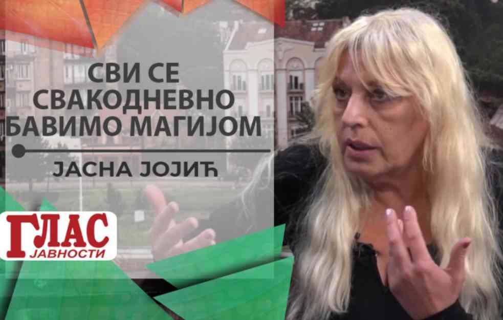 JASNA JOJIĆ: Svi se mi SVAKODNEVNO nesvesno bavimo MAGIJOM (VIDEO)