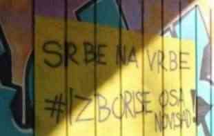 USTAŠIJADA U SRCU SRBIJE! Skandalozne poruke usred Novog Sada i POZIV NA <span style='color:red;'><b>UBIJANJE SRBA</b></span>