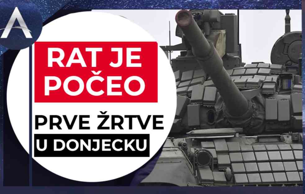 RAT JE POČEO: Prve žrtve u Donjecku, ukrajinska vojska NEMA MILOSTI (VIDEO)
