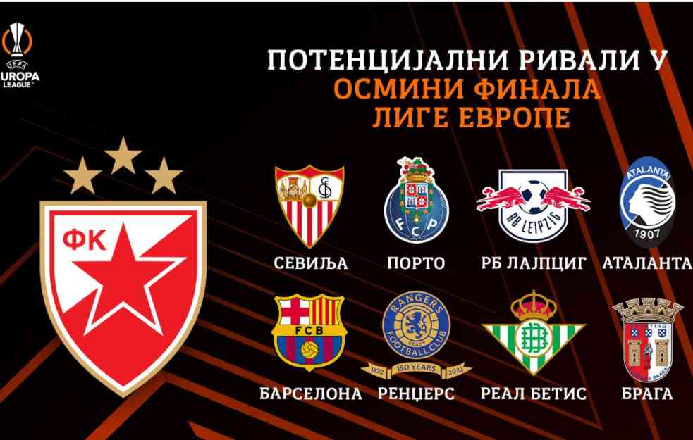 ZVEZDA ČEKA PROTIVNIKA: U žrebu sve sami GIGANTI
