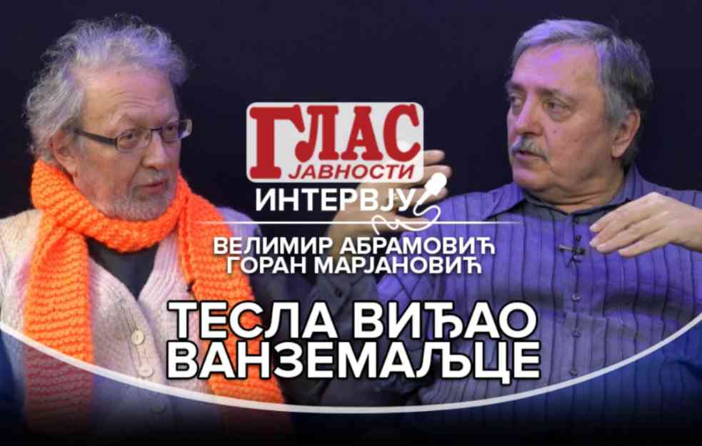VELIMIR ABRAMOVIĆ i GORAN MARJANOVIĆ: Nikola Tesla je bio SAVRŠEN hipnozer, viđao je vanzemaljce (VIDEO)