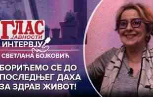 SVETLANA CECA BOJKOVIĆ: Borićemo se do poslednjeg daha za zdrav život (VIDEO)