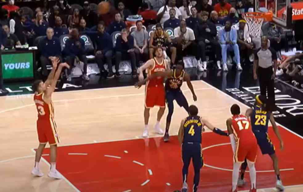 BOGDAN IZVEO SJAJNE POTEZE: Atlanta SRUŠILA Indijanu (VIDEO)
