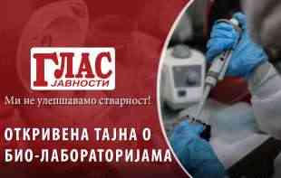 Otkrivena TAJNA o bio-laboratorijama (VIDEO)